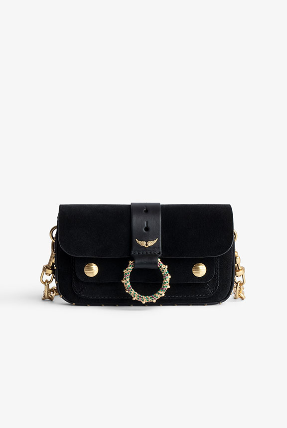 CARTERA NEGRA CON APLIQUES | ZADIG AND VOLTAIRE