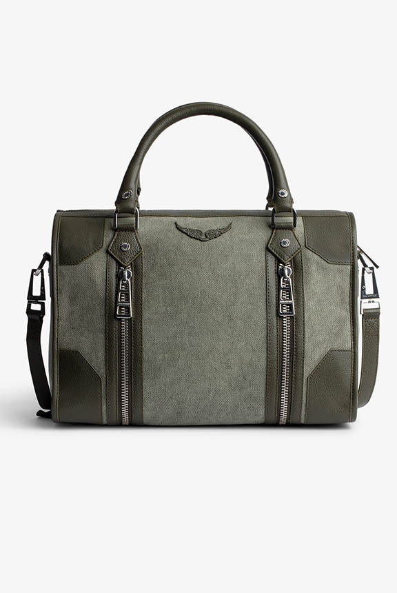 Sac zadig et voltaire kaki daim new arrivals