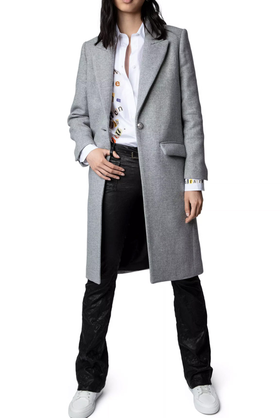 Zadig et voltaire manteau outlet