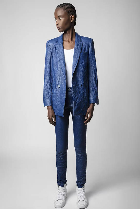 PHLAME CUIR FROISSE