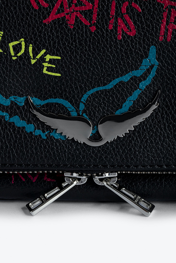ROCK GRAINED LEATHER TAG Zadig et Voltaire