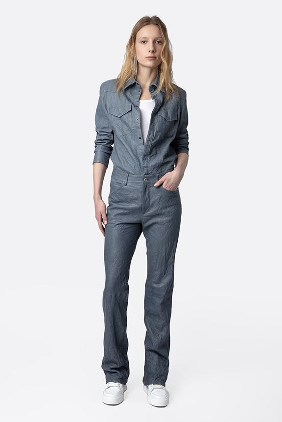 PISTOL CUIR FROISSE