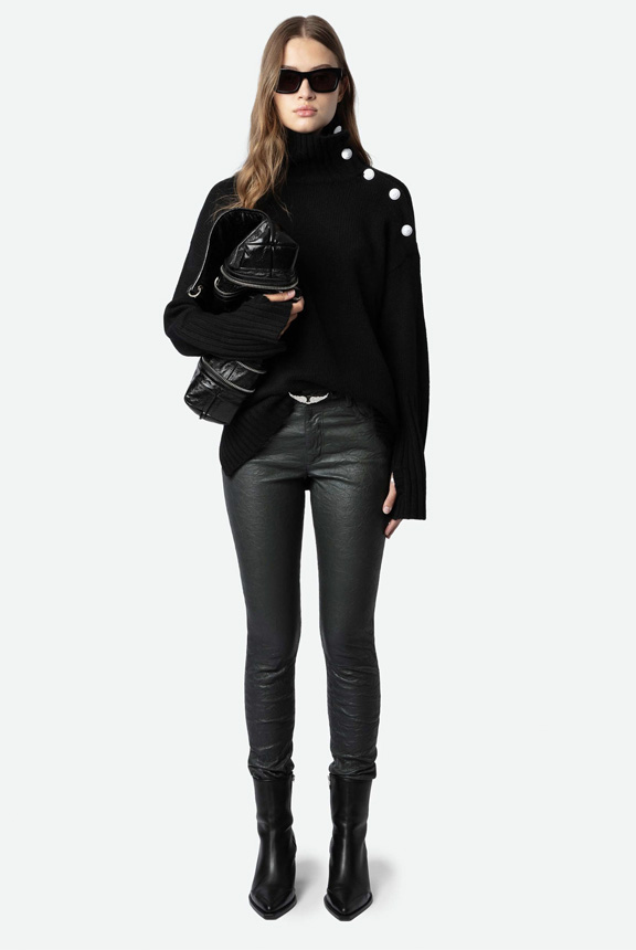 PHLAME CUIR FROISSE