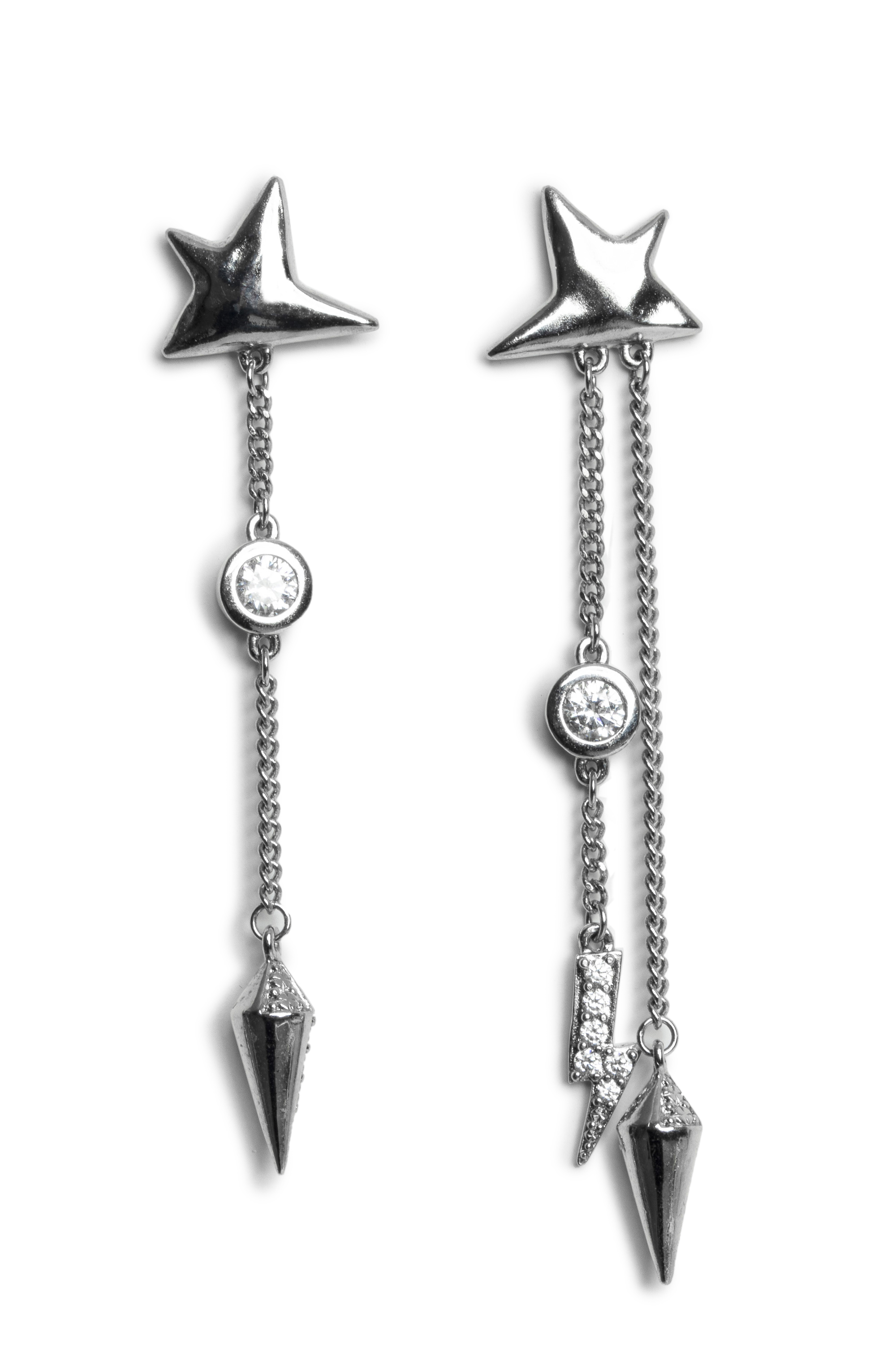 ROCK STAR PENDANT EARRING